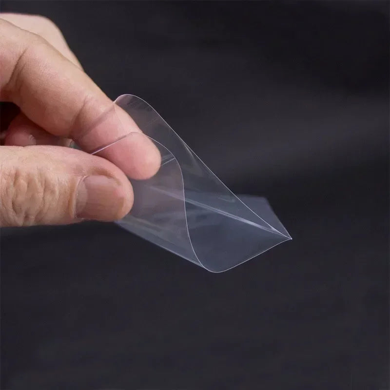 100-Pack Transparent Mixed-Size Card Sleeves - Card Protectors for Magic, Tarot, Poker & Board Games