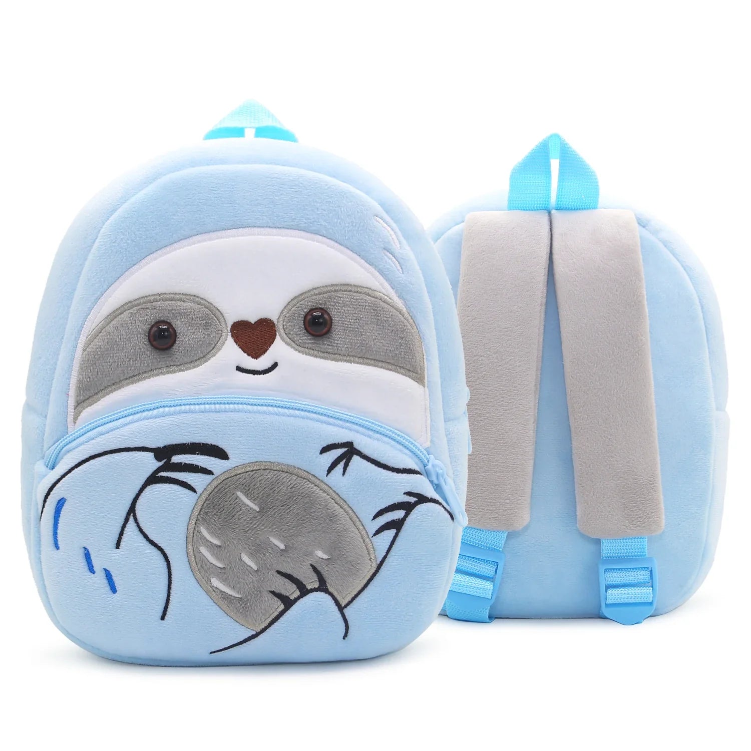 Cute Plush Animal Kids Backpack - Cartoon School Bag for Girls & Boys, Soft Preschool Backpack