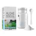 Aquarium Algae Tablets 50-Pack with Spoon, Fish Tank Algaecide Moss & Odor Remover Water Purifier