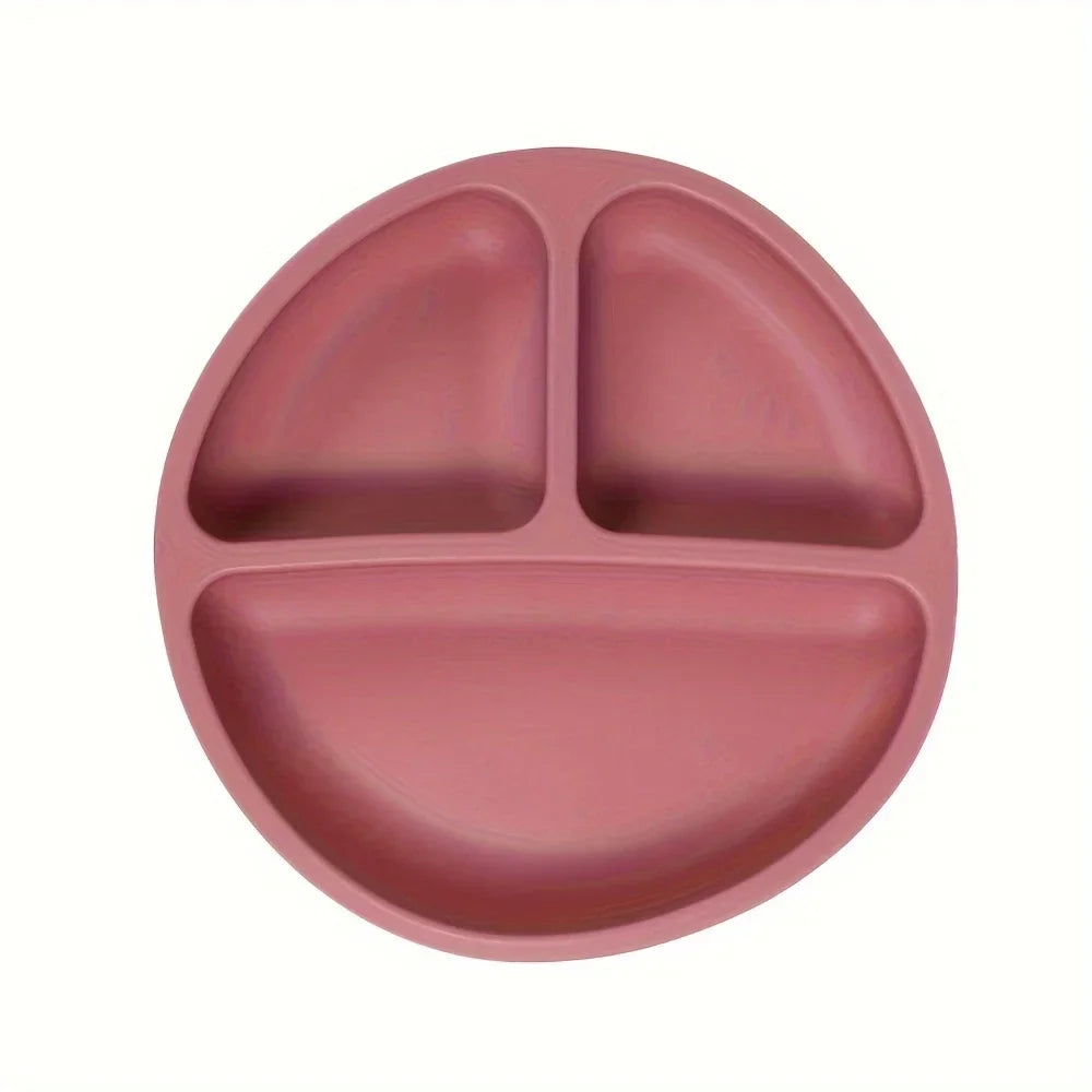 Silicone Suction Baby Plate — BPA-Free Toddler Feeding Bowl, Non-Slip Kids Dinnerware