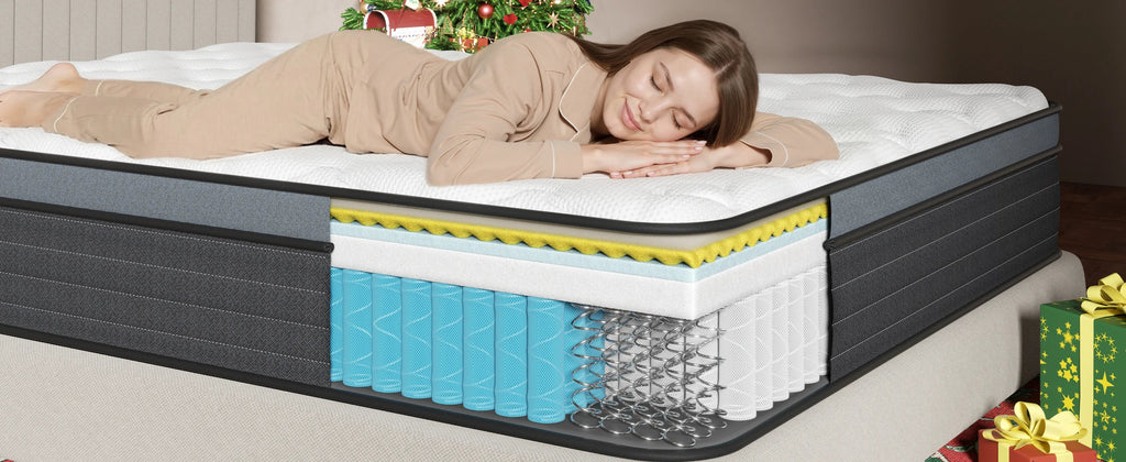 12 Inch Twin Mattress Memory Foam Mattress in a Box - Medium Firm Feel, Cool Sleep & Pressure Relief - CertiPUR-US Certified
