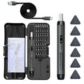 Precision Electric Screwdriver Set 38-Piece Rechargeable Wireless Mini Kit with USB-C Charging for Phone Laptop Camera Repair (CR-V Bits, Magnetic)