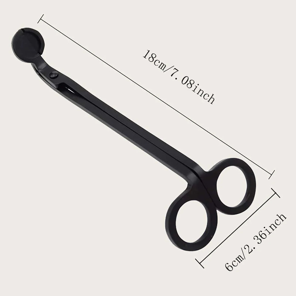 Candle Wick Trimmer Scissors – Metal Wick Cutter for Scented Candles, Even Burn