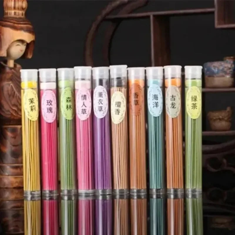 50-Pack Sandalwood Incense Sticks — Natural Aromatherapy Air Freshener