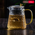 Heat-Resistant Borosilicate Glass Teapot 450 mL (15.2 oz) — Kung Fu Tea Kettle for Puer, Coffee & Office