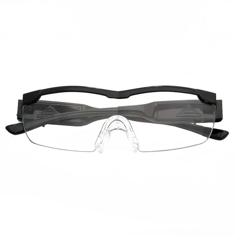Women's LED Hands-Free Reading Magnifier Glasses 2.5X - Fashion Nighttime Reader with 2 LEDs