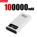 120W 200000mAh Digital Display Portable Power Bank - Fast Charger for Smartphones & Laptops (USB-A, USB-C, Micro USB)