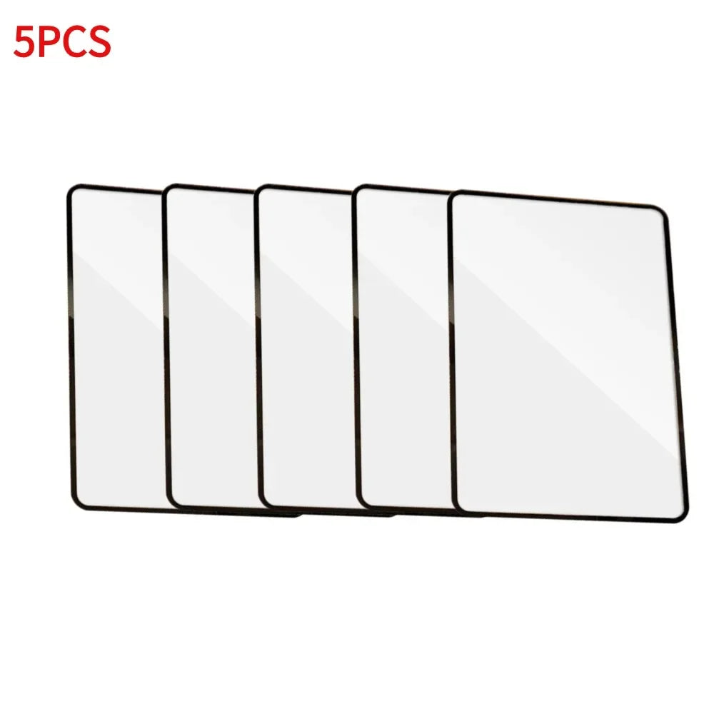 3X Ultra-Thin PVC Reading Magnifier Sheet 180 x 120 mm (7.08 x 4.72 in) Pack of 5-20
