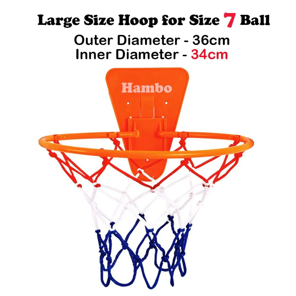 Silent Indoor Basketball — Quiet PU Foam Ball with Fabric Cover | Size 7 (29.5 in / 75 cm), Size 6 (28.9 in / 73.4 cm), Size 5 (27.9 in / 70.9 cm) for Training & Home Practice