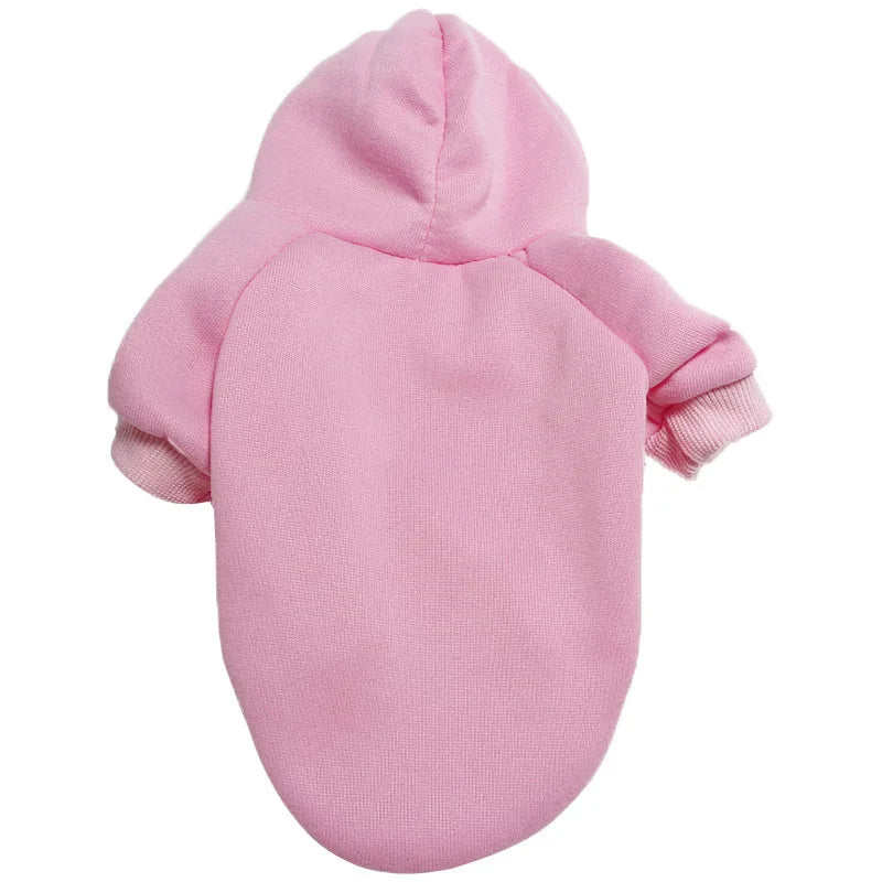 Warm Dog Hoodie Sweatshirt – Hooded Coat for Small, Medium & Large Dogs