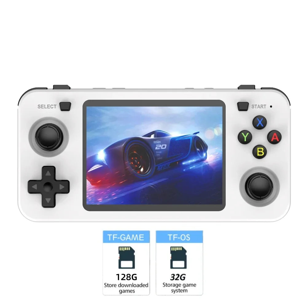 Horizontal Retro Handheld Game Console 3.5-inch (8.9 cm) Portable Pocket Player 64GB - 15,000+ Classic Games