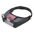 Headband LED Magnifying Glasses 10X Illuminated Adjustable Loupe for Jewelry & Watch Repair