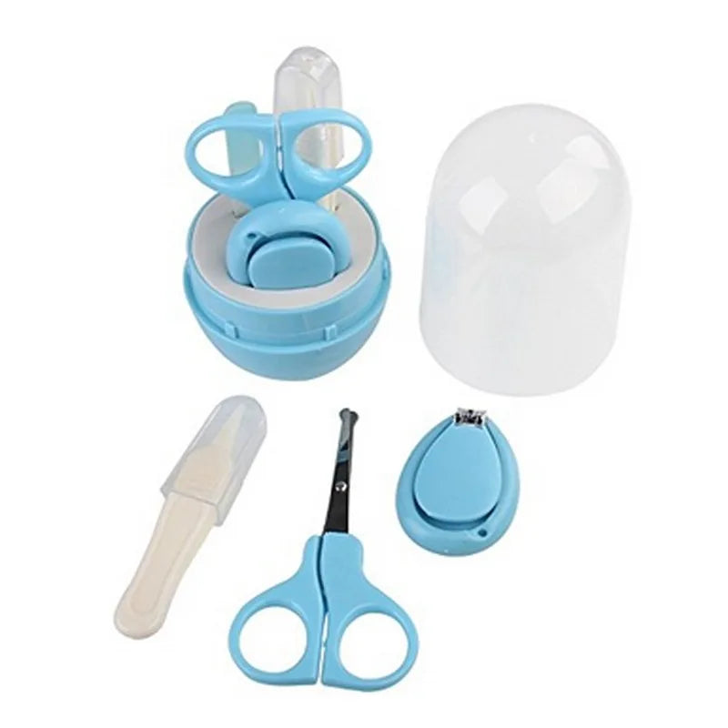 Baby Nail Clipper Kit – Infant Manicure Set with Scissors Clippers Nail File & Storage Case