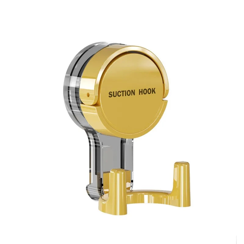 Strong Suction Cup Traceless No-Drill Adhesive Hook for Bathroom, Kitchen, Door, Toilet