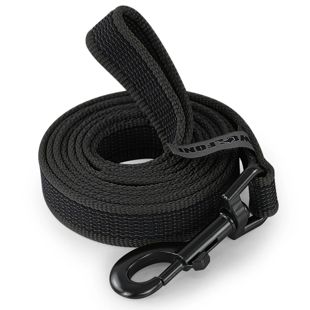 Long Dog Training Leash – 1.5m / 5m / 10m / 15m (4.9–49.2 ft) Durable Fiber Leash for Medium & Large Dogs, Personalized