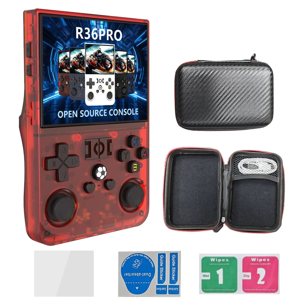 128GB Retro Handheld Game Console – 3.5-inch (8.9 cm) 640x480, Preloaded 15,000 Classic Games, Portable Video Game Player