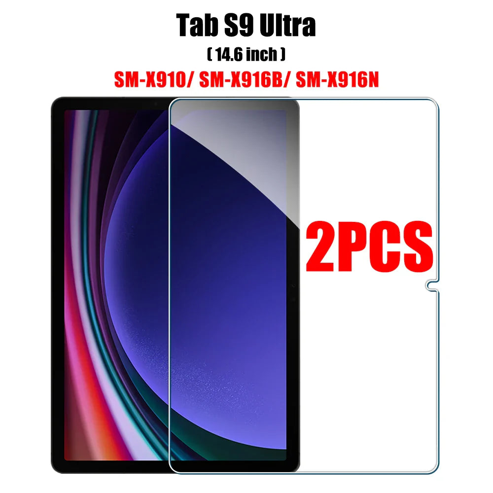 2-Pack Tempered Glass Screen Protector for Galaxy Tab Tablets – 10.8 inch (27.4 cm), Anti-Scratch Bubble-Free Film