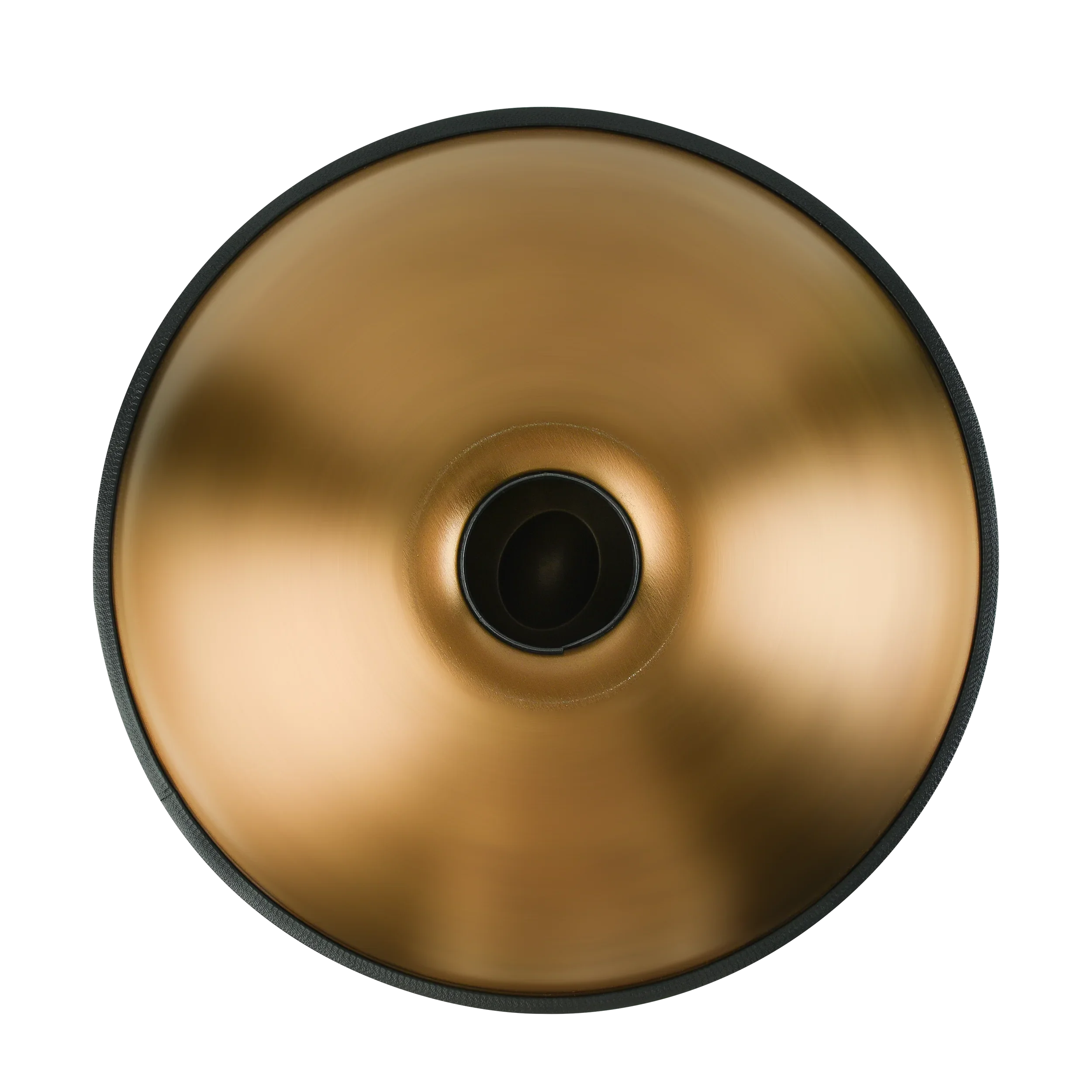 D Minor Kurd Handpan Drum – 22 in (56 cm) Steel Hand Drum, 9/10/12-Note 440Hz with Mallets & Woven Rattan Edge
