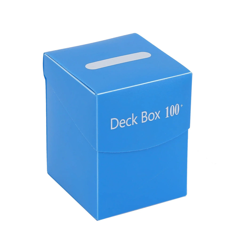 Deck Card Storage Box for 100+ Cards – Playing Card Carrying Case for Trading & Baseball Cards, Portable Deck Box for Games
