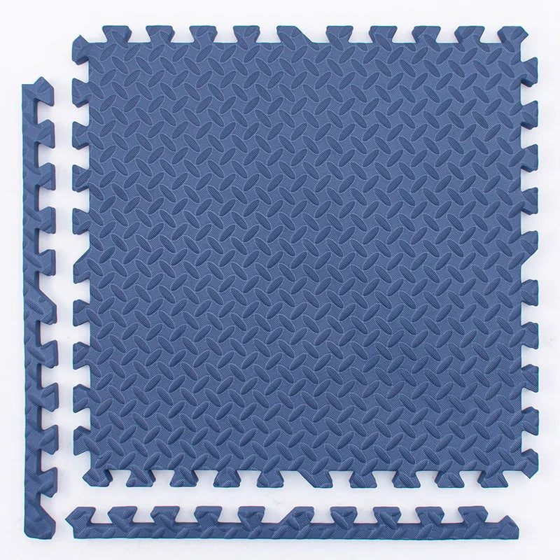 Interlocking Foam Puzzle Play Mat Tiles 30cm x 30cm (11.8 x 11.8 in) — 1cm Thick Baby & Kids Floor Padding for Playroom, Exercise, Yoga