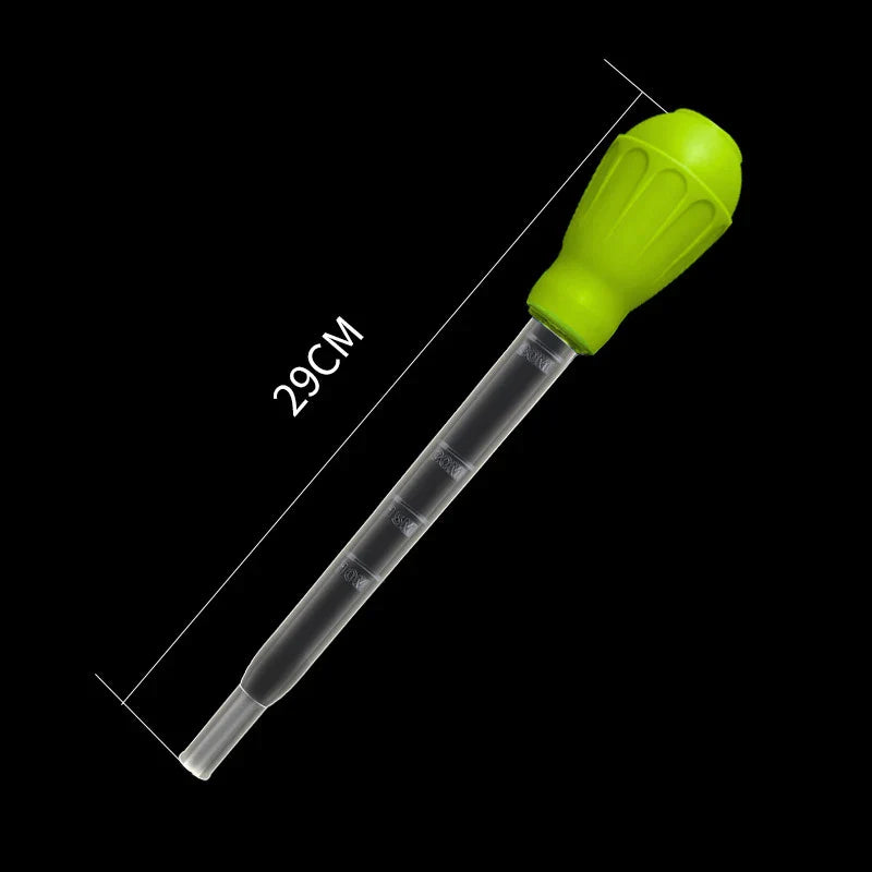 Aquarium Siphon Pipette Fish Tank Vacuum Cleaner – Water Changer, 11.4/17.7/21.3 in (29/45/54 cm), 30/40/50 ml (1.0/1.4/1.7 fl oz)