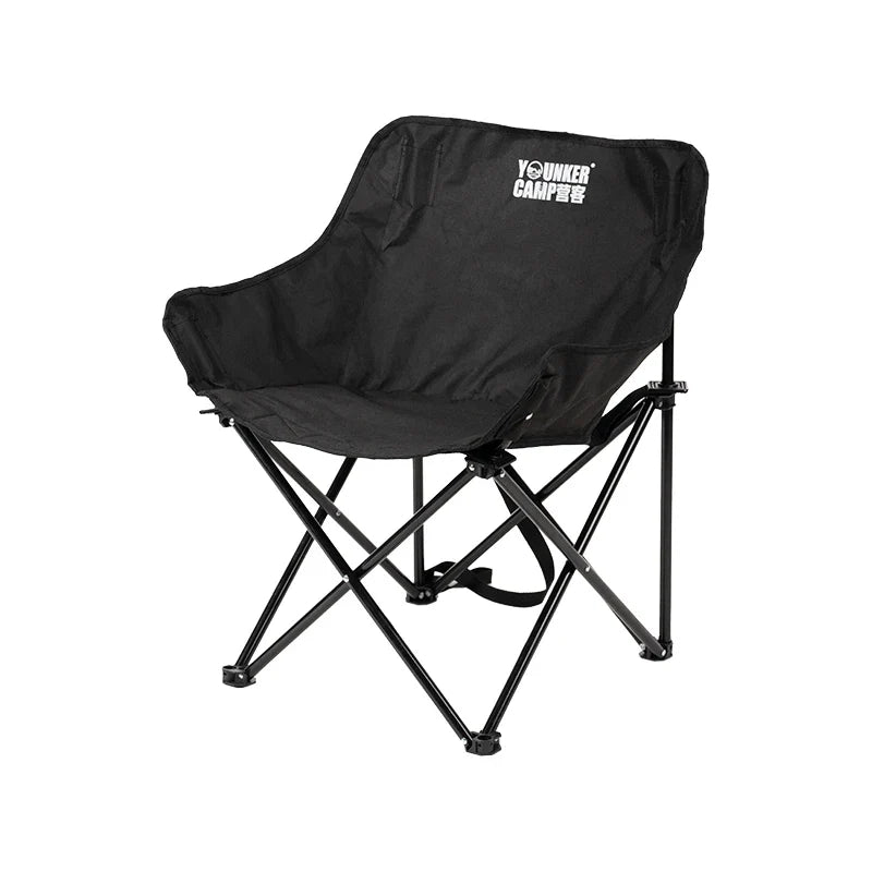 Portable Folding Moon Chair – Camping, Picnic & Fishing Stool | 120kg Capacity, 600D Oxford