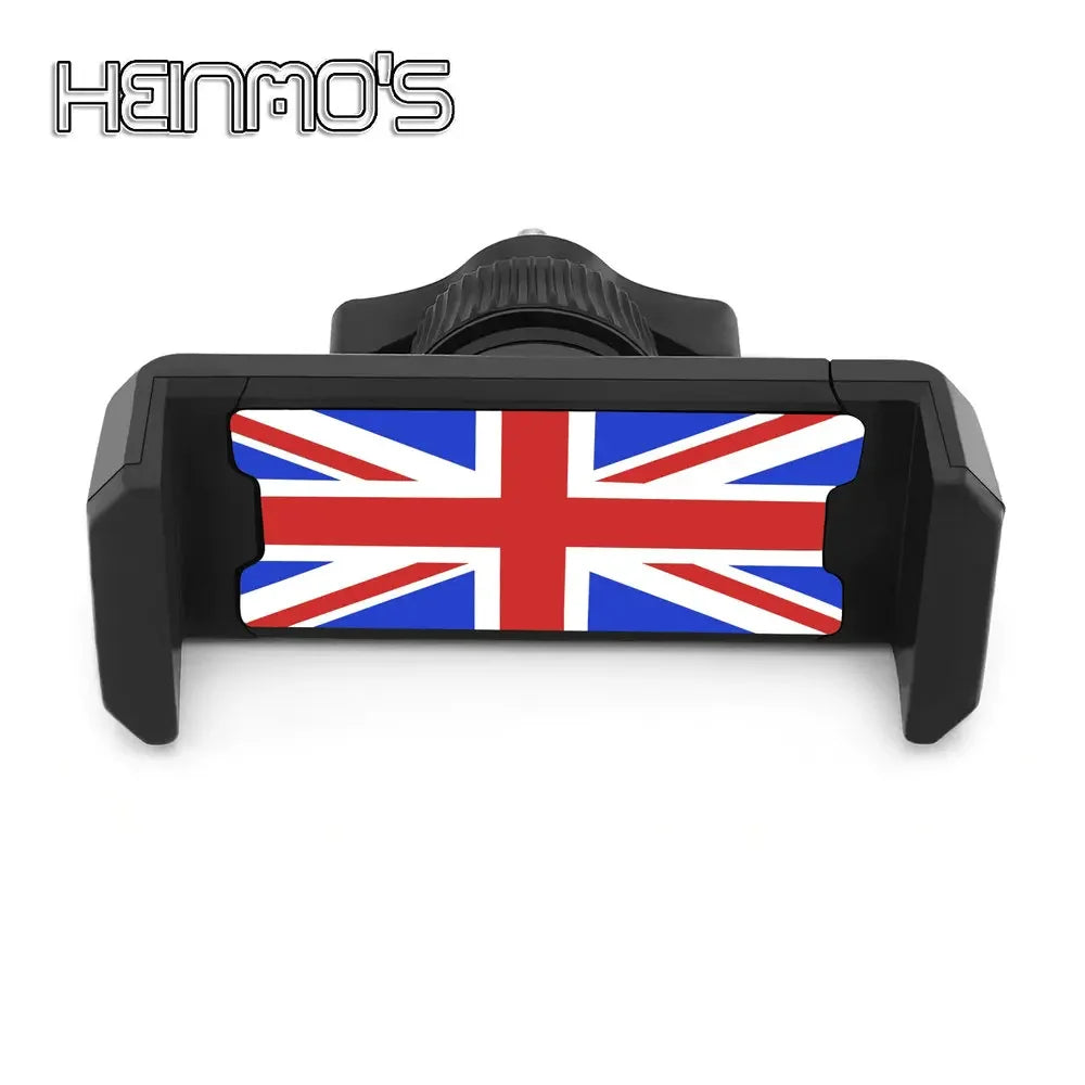 Adjustable Car Phone GPS Holder Clip – Universal Mount Clamp, Fits 2.2–3.5 in (5.5–8.8 cm) Phones