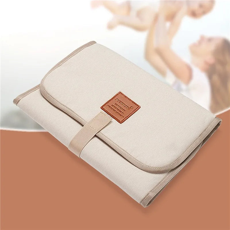 Foldable Waterproof Baby Changing Pad - Portable Newborn & Toddler Diaper Mat, 58.5×30.5 cm (23×12 in), Oxford Fabric