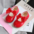 Toddler & Little Girls Patent Leather Mary Janes with Big Bow, Princess Party & School Flats