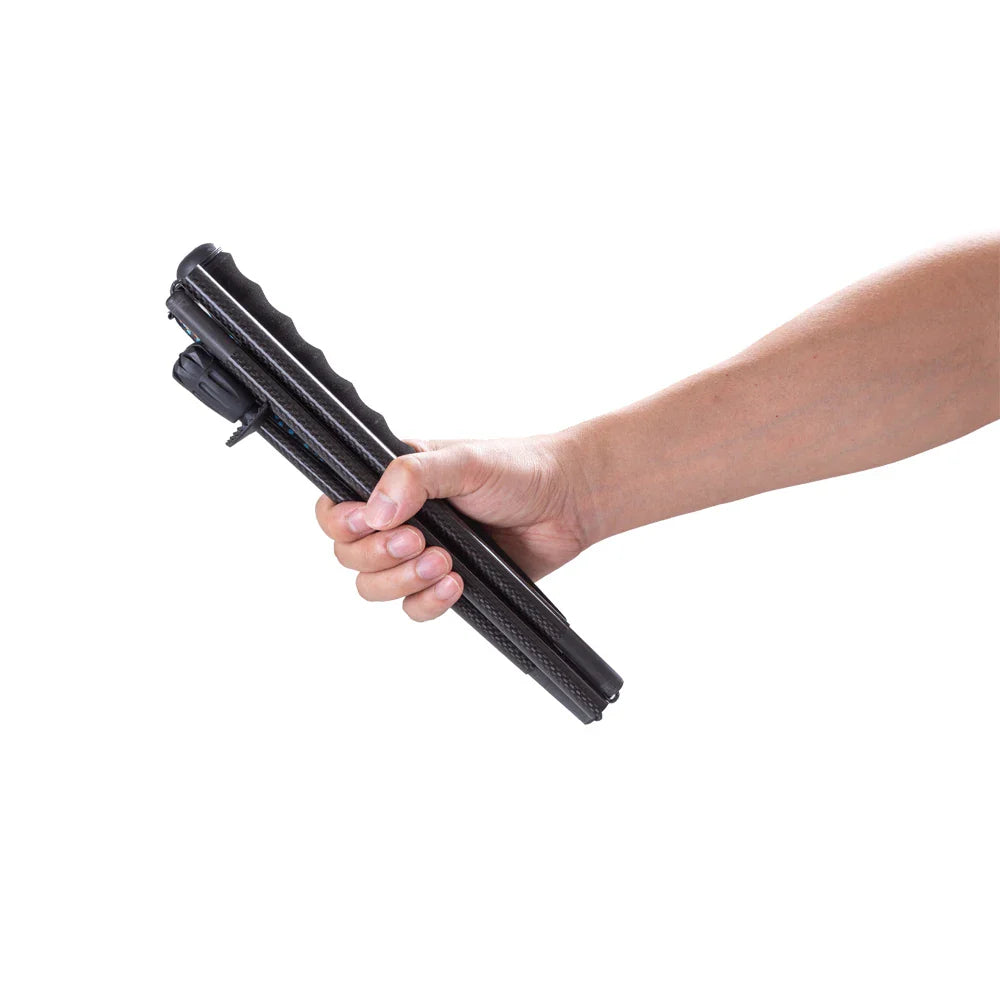 Ultralight Carbon Fiber Trekking Poles 5-Section Folding Anti-Shock Hiking and Walking Sticks 110/120/130 cm (43/47/51 in)