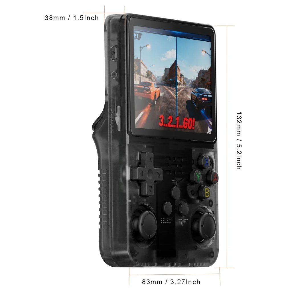 3.5-Inch IPS Retro Handheld Game Console 640x480 HD, 64GB Built-In, 16,000+ Classic Games Portable Pocket Player