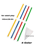 Teamwork Pole Game 1 m (39.4 in) — Team Building Outdoor Cooperative Game for Adults & Kids