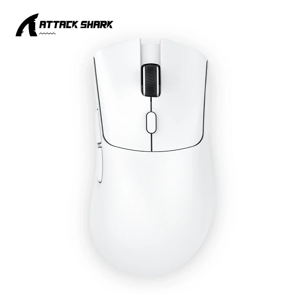 Wireless Gaming Mouse 18000 DPI — 1000Hz Polling, Tri-Mode (Bluetooth/2.4GHz/Wired), Rechargeable 6-Button Macro Mouse