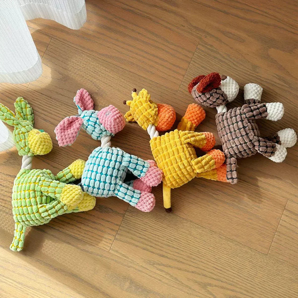 Donkey Plush Dog Toy with Squeaker – Interactive Chew & Fetch Toy for Small & Medium Dogs, 8.7–10.0 in (22–25.5 cm)