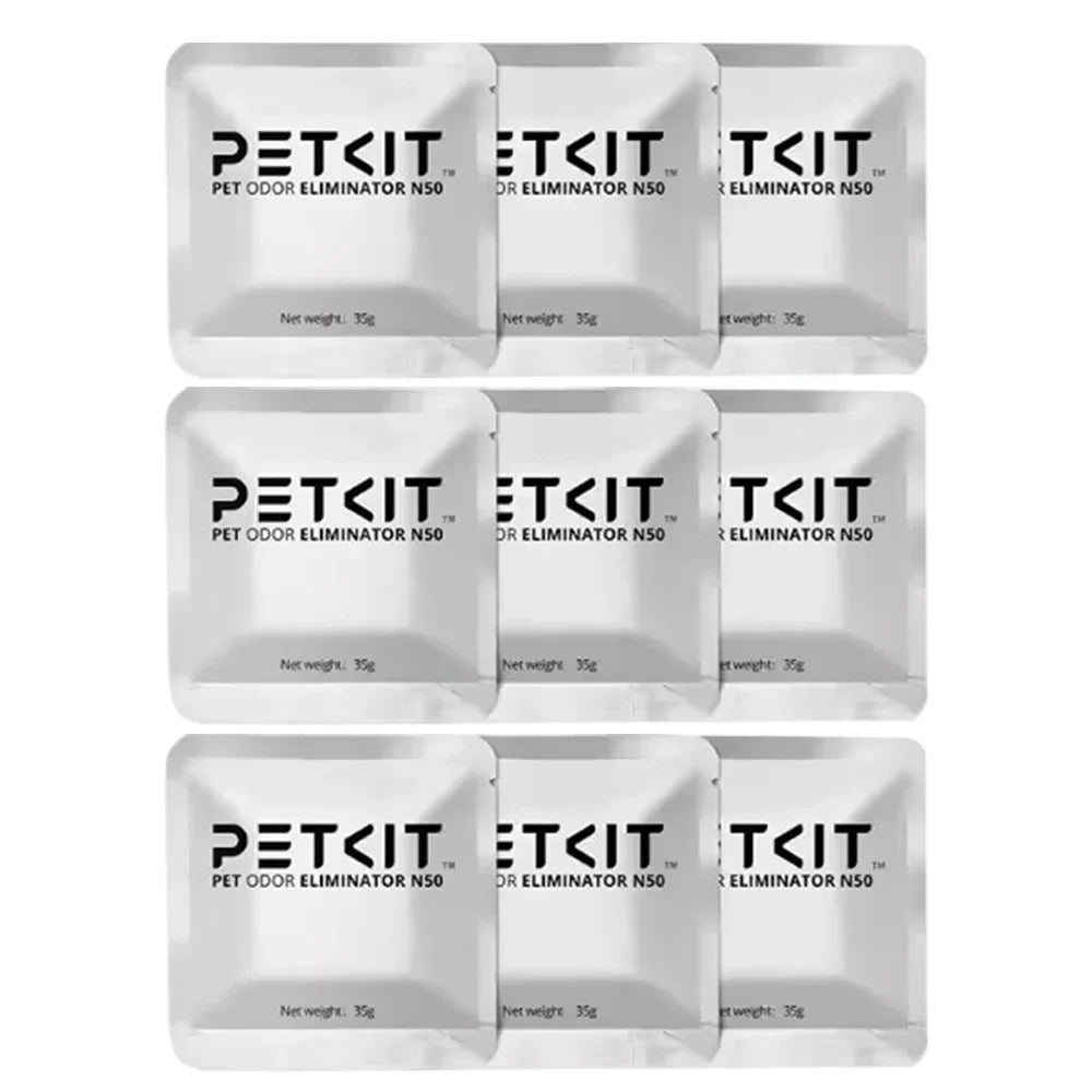 Odor Eliminator Cartridge for Self-Cleaning Cat Litter Box - 3-Pack (5 x 5 x 1 cm / 2.0 x 2.0 x 0.4 in)