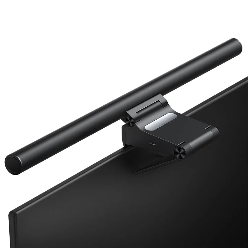 USB Clip-On Monitor Light — Dimmable LED Screen Lamp with Backlight, Touch Control, 2700–6500K, CRI 95+