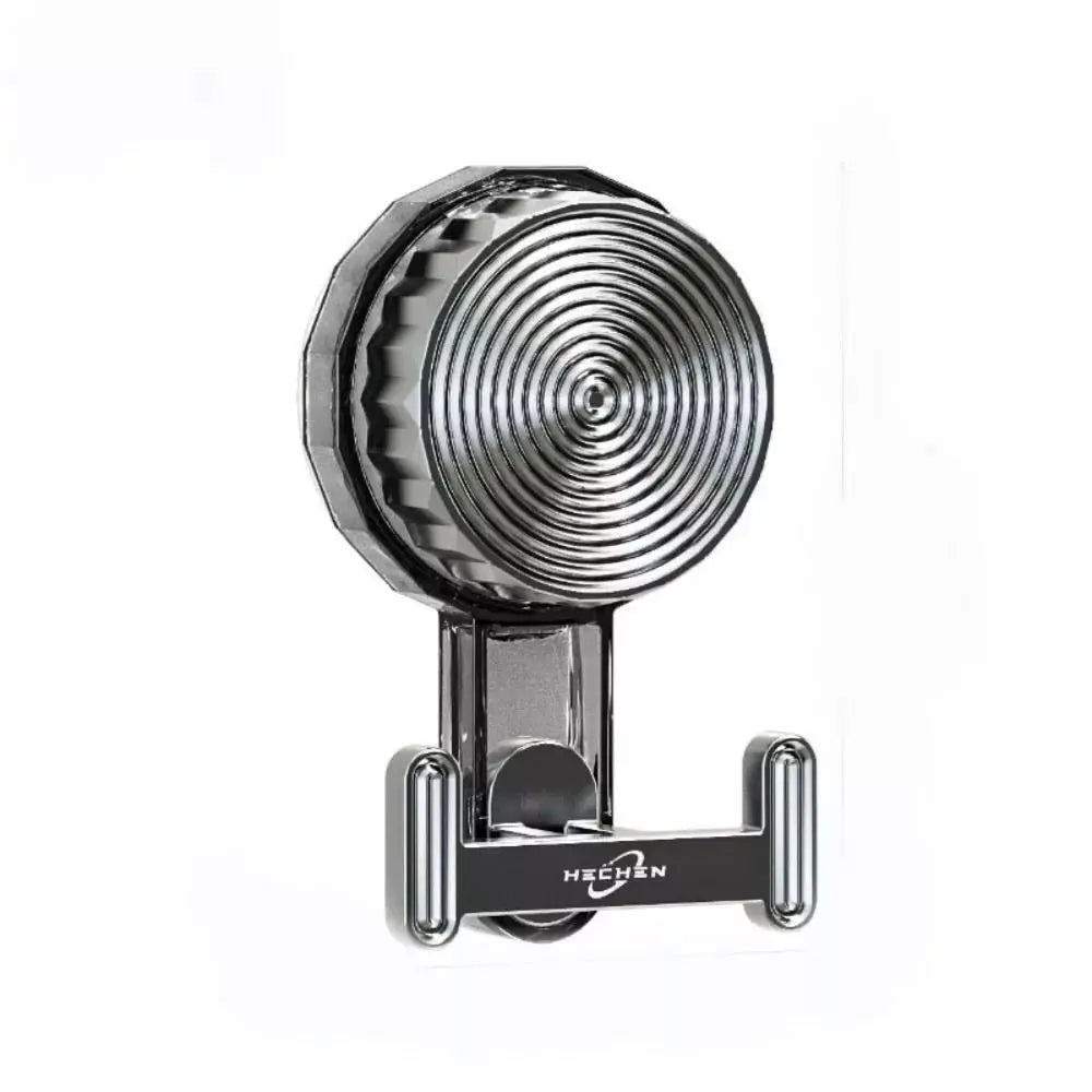 Powerful Reusable Suction Cup Hook Heavy-Duty Traceless Shower & Wall Hook 3.54 x 2.28 in (9 x 5.8 cm)