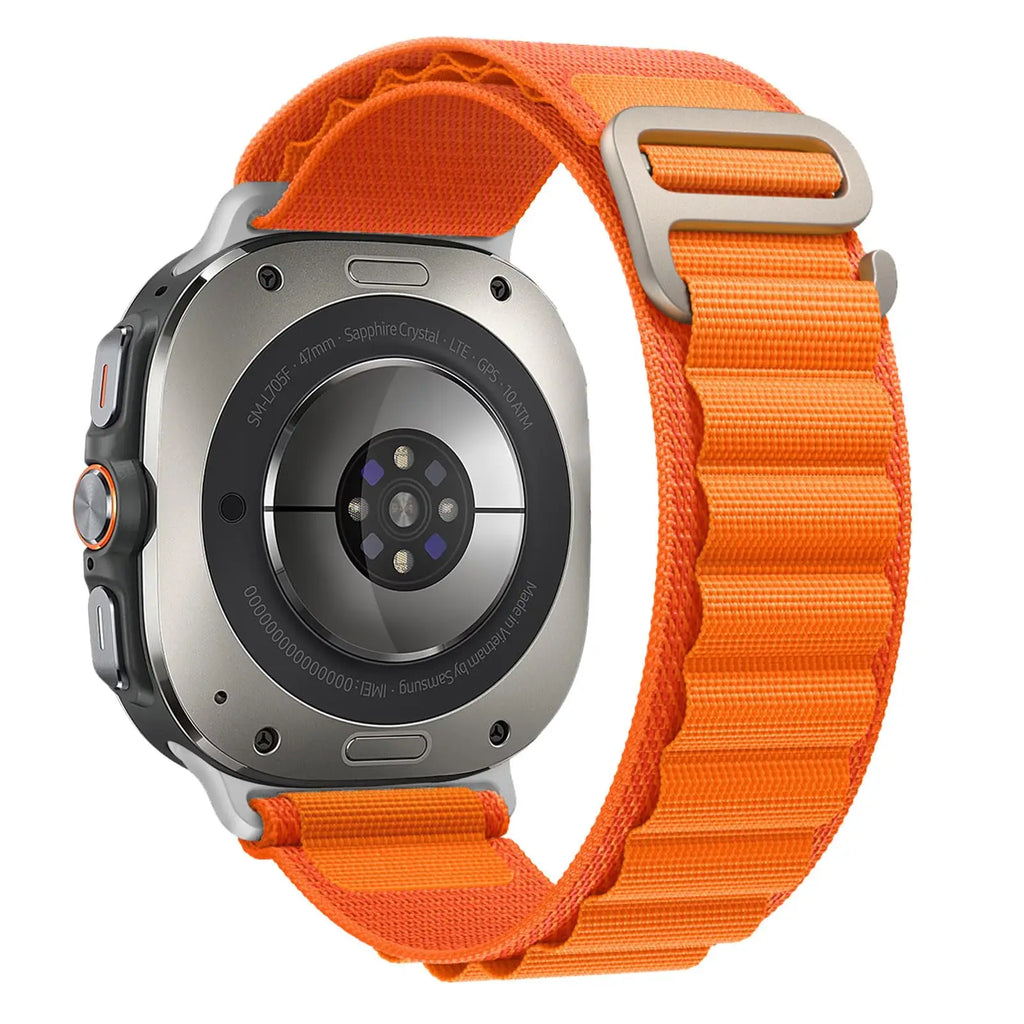 Samsung Galaxy Watch Ultra band 47mm Accessories Sport Nylon Bracelet correa Galaxy watch 7 ultra 47 mm Strap