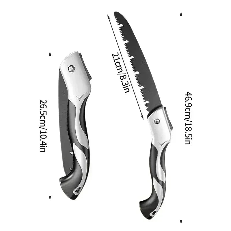 Folding Hand Saw Portable Multifunctional Garden Pruning & Woodworking Saw