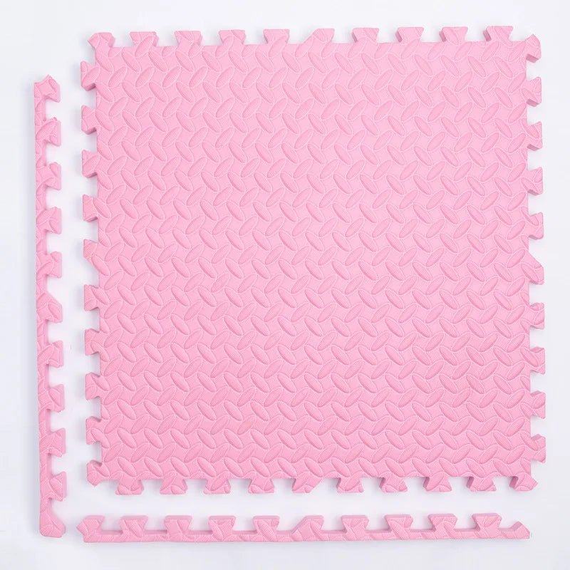 Interlocking Foam Puzzle Play Mat Tiles 30cm x 30cm (11.8 x 11.8 in) — 1cm Thick Baby & Kids Floor Padding for Playroom, Exercise, Yoga