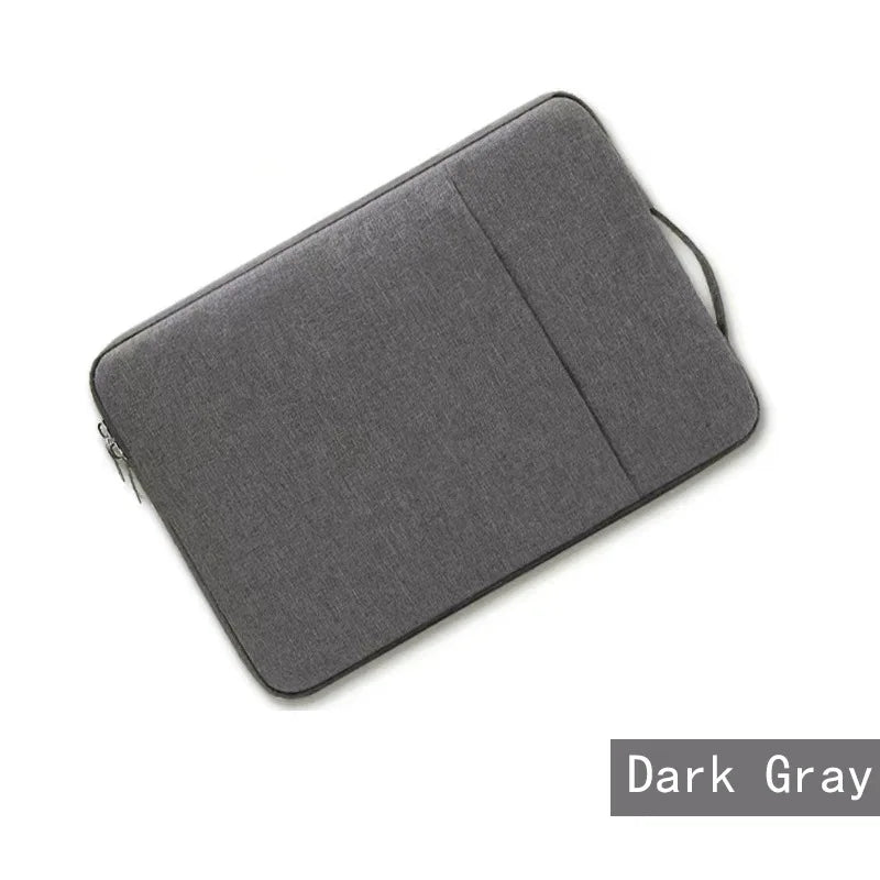 Waterproof Laptop Sleeve 11–16 Inch (30–40 cm) with Handle — Shockproof Zippered Case for Laptops & Ultrabooks