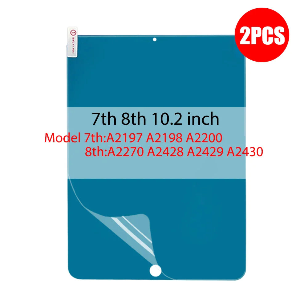 Paper-Feel Matte Screen Protector for 11-Inch (27.9 cm) iPad, 2-Pack PET Film, Anti-Glare, No Glass