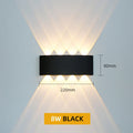 Aluminum LED Wall Light IP65 Waterproof Up/Down Wall Sconce, Outdoor & Indoor 2W-12W for Garden Patio Porch Bedroom Living Room Stairs