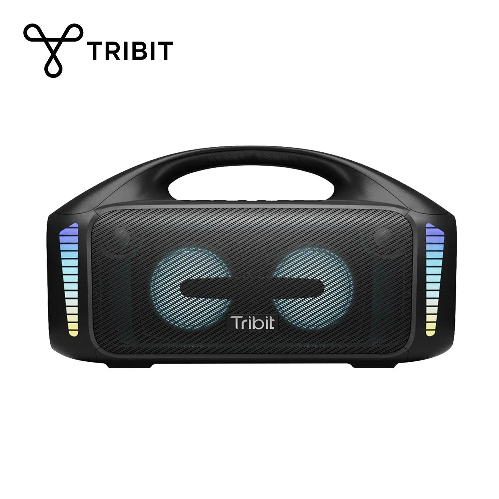 90W Portable Bluetooth Party Speaker IPX7 Waterproof — 30H Playtime, 32 LED Lights, Powerbank & Bluetooth 5.3