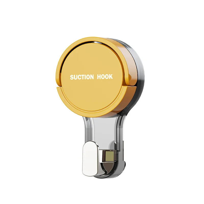 Strong Suction Cup Hook – No-Drill Traceless Adhesive Wall Hook for Bathroom, Kitchen, Door (1-Pack)