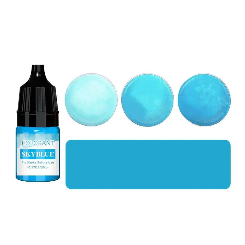5 ml (0.17 fl oz) Liquid Candle Wax Colorant – Non-Toxic High-Concentration Pigment for Soy Candles & Soap DIY