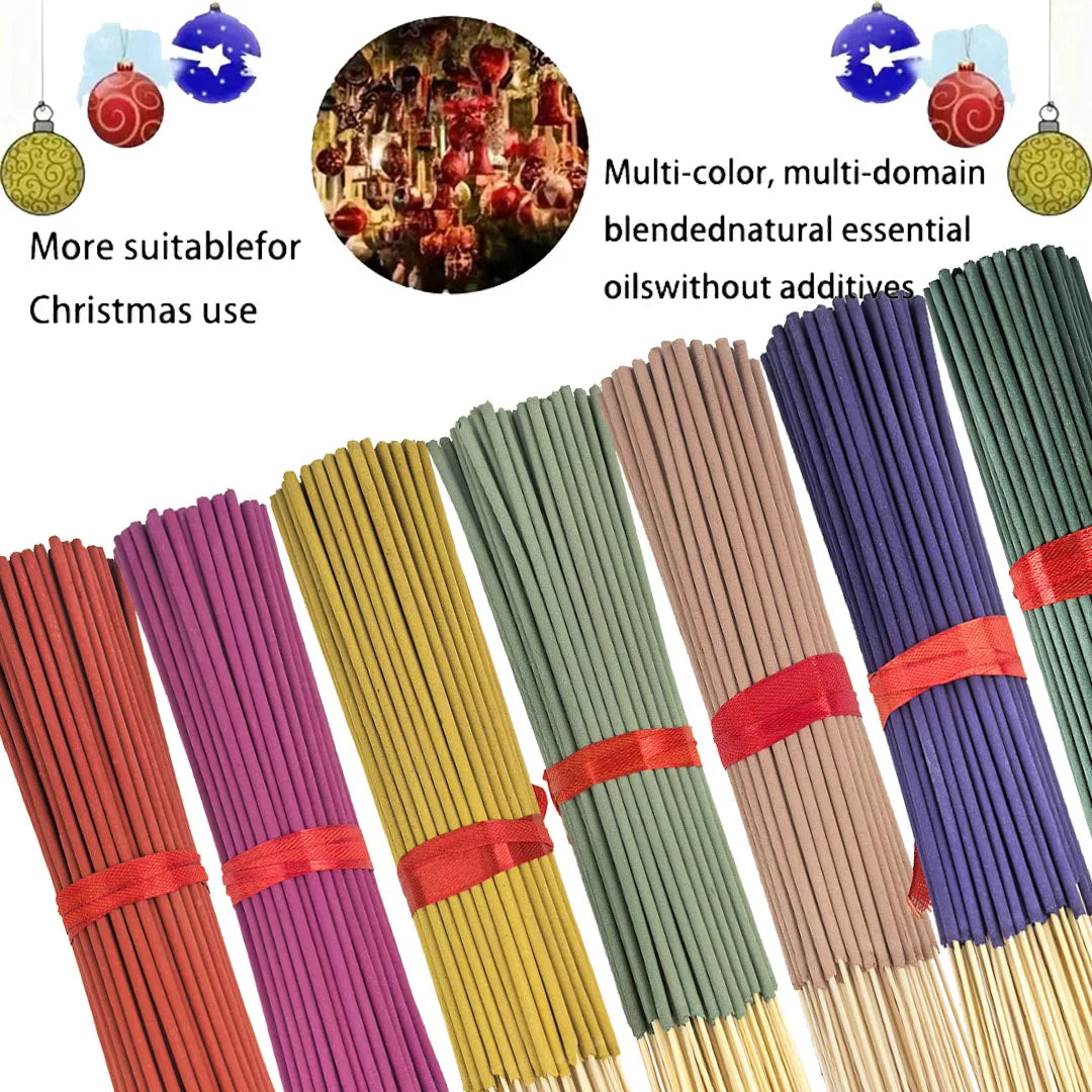 280-Pack Incense Sticks — 14-Set Assorted Scents: Lavender, Jasmine, Rose, Sandalwood, White Sage, Dragon's Blood — Long-Lasting Home & Meditation Aromatherapy