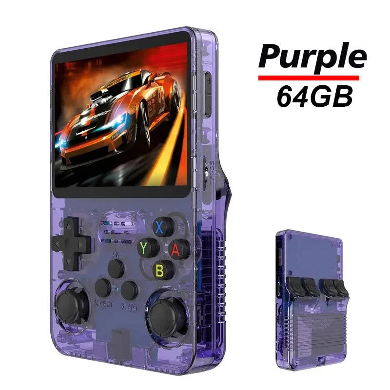 Retro Handheld Game Console 3.5-Inch (8.9 cm) IPS 640x480 — 3200mAh Portable Pocket Gamer with Dual Joysticks, Bluetooth & USB-C, 15,000+ Classic Games