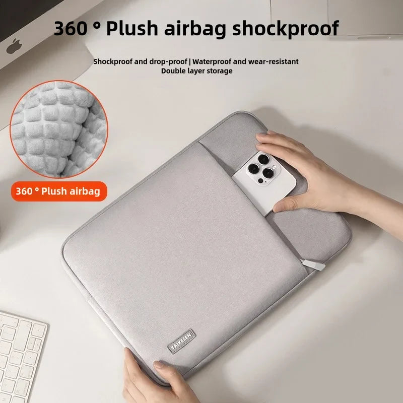 Universal Laptop Sleeve 11–16 Inch (28–41 cm) Polyester Zipper Notebook Case - Fits MacBook Air/Pro, Lenovo, Asus, HP, Dell