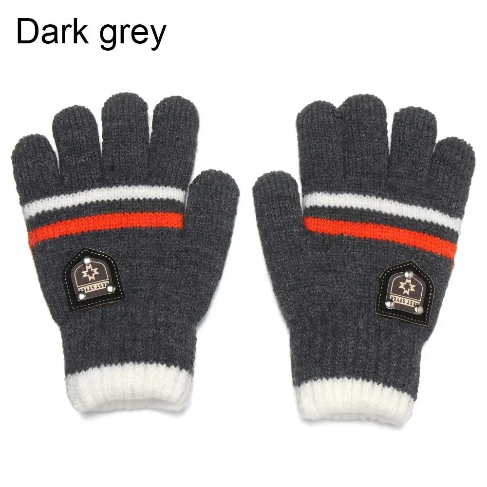 Kids Waterproof Ski Gloves – Insulated Winter Gloves for Boys & Girls (Ages 5–10)